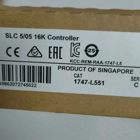 Allen-Bradley SLC 500 and SLC 5 05 series processor module 1747-L551