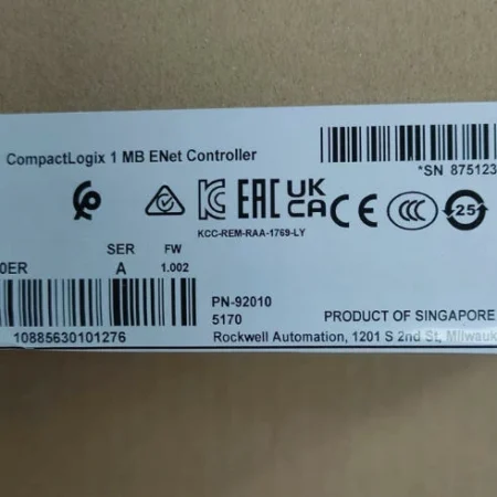 Allen-Bradley CompactLogix 5370 L3 Controllers 1769-L30ER