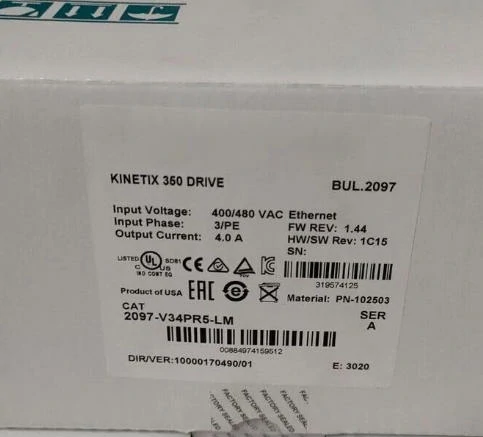 Drive Allen-Bradley 2097-V34PR5-LM Servo Drive 2 2097 V34PR5 LM