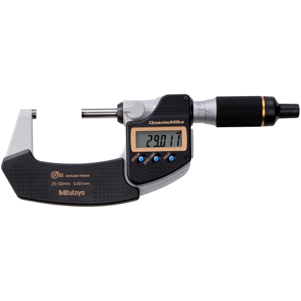 Mitutoyo 293-141-30 QuantuMike Micrometer 25-50mm-SPC Output 1 Mitutoyo 293-141-30 QuantuMike Micrometer 25-50mm-SPC Output