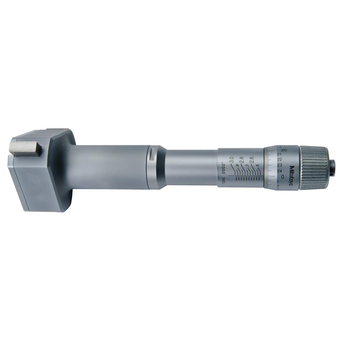 Mitutoyo 368-871 Three Point Internal Holtest II Micrometer 2.5-3 1 Mitutoyo 368-871 Three Point Internal Holtest II Micrometer 2.5-3