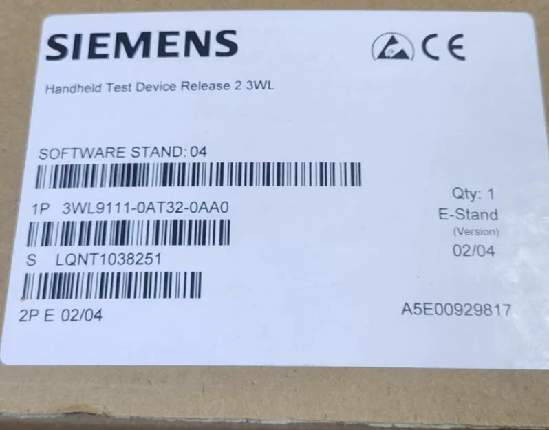 CIRCUIT BREAKER 3WL TESTING 3WL9111-0AT32-0AA0 2 3WL9111 0AT32 0AA0