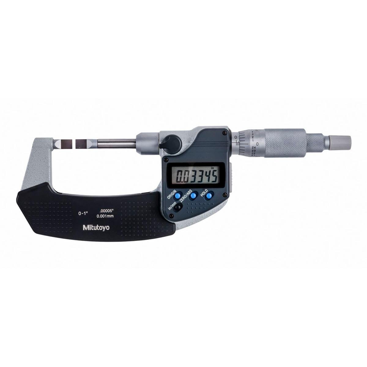 Mitutoyo 422-370-30 Digimatic Blade Micrometer 0-1 Type C IP54 SPC 1 Mitutoyo 422-370-30 Digimatic Blade Micrometer 0-1 Type C IP54 SPC