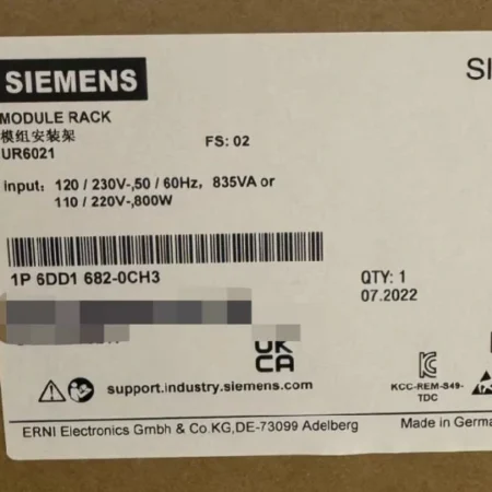 6DD1682-0CH3 SIMATIC TDCmodule Rack UR6021