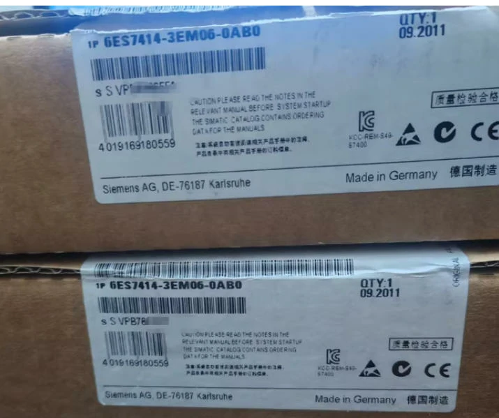 6ES7414-3EM06-0AB0 SIMATIC S7-400 CPU 414-3 PN/DP Central processing unit 2 6ES7414 3EM06 0AB0