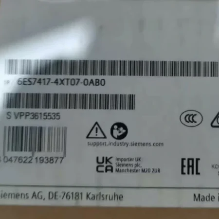6ES7417-4XT07-0AB0  SIMATIC S7-400