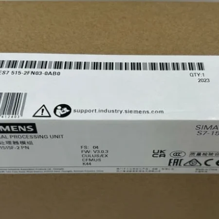 6ES7515-2FN03-0AB0 Siemens central processing unit with