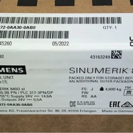 6FC5372-0AA30-0AB0  Numeric Control Unit By SIEMENS