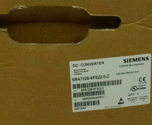 6RA7028-6FS22-0 SIMOREG DC-MASTER Converter Commutation Protector 2 6RA7028 6FS22 0