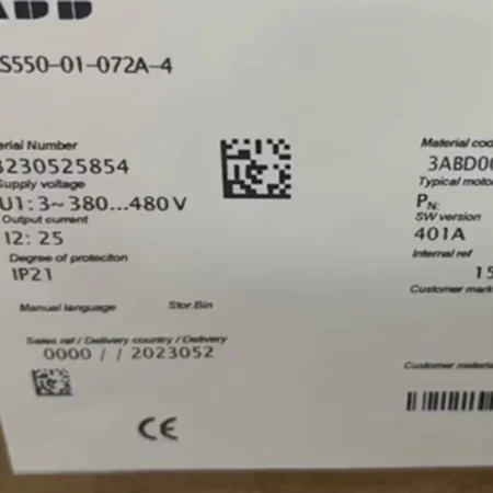 ABB DRIVES ACS550-01-072A-4