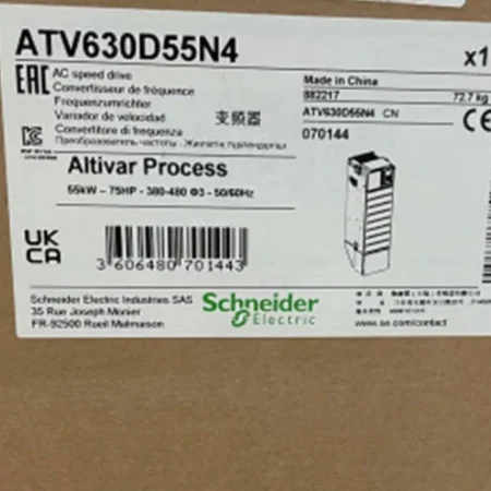 Schneider ATV630D55N4 Variable Speed Drive