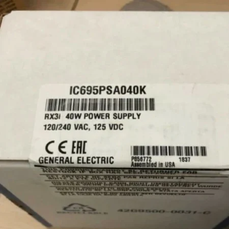 PLC Power Supply MODULE IC695PSA040F