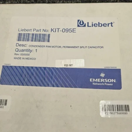 Fan Liebert KIT-095E single phase motor