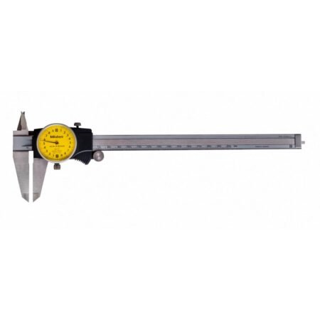 Mitutoyo 505-731 Dial Caliper 0-200mm Range-2mm Revolution