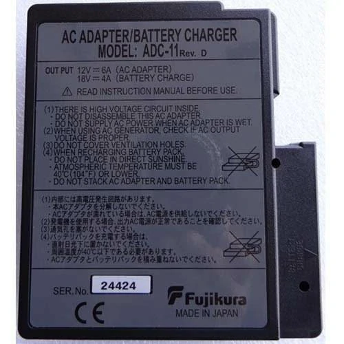 FSM-50S 50R ADC-11 Fiber Optic Fusion Splicer Battery Charger AC Adapter Original Japan Fujikur Buld Order Factory Price 1 FSM-50S 50R ADC-11 Fiber Optic Fusion Splicer Battery Charger AC Adapter Original Japan Fujikur Buld Order Factory Price