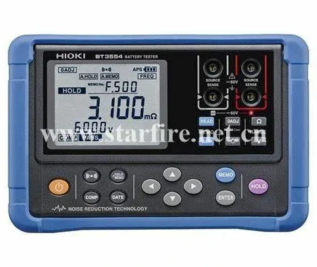 HIOKI BATTERY TESTER BT3554-50 BT3554-51/BT3554-52 Handheld Battery Tester Diagnosing and Managing UPS Batteries Bundled