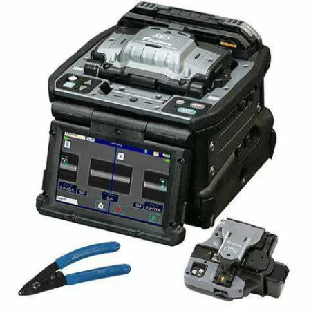 Japan Original FSM-86S Fiber Optic Splicing Machine Optical Fusion Splicer with CT-50 Cleaver Fiber Optic Equipment Price