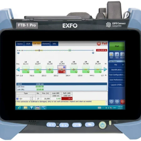 Latest OTDR EXFO FTBx-750C Module Metro Longhaul Optical Fiber Tester High Resolution Highly Accurate 46dB 1310/1550/1625