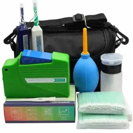 Fiber Cleaning Kit with Fiber optic cleaning pen and fiber optic cleaner Inspection Microscope 10 in 1 good price