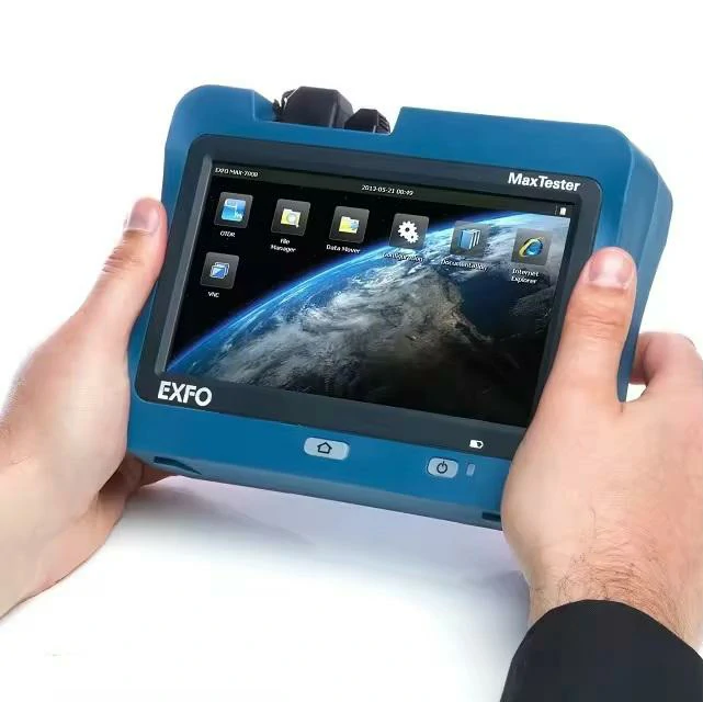 Brand New EXFO MaxTester Pon OTDR MAX-730D-SM8 OTDR Fiber Optic Handheld 1310/1550/1625/1650 Wavelength 39 DB Dynamic Range 1 Brand New EXFO MaxTester Pon OTDR MAX-730D-SM8 OTDR Fiber Optic Handheld 1310/1550/1625/1650 Wavelength 39 DB Dynamic Range