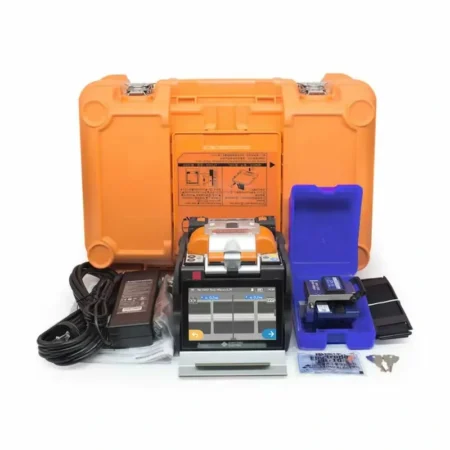 Type-82c+ Japan Brand Original Fusion Splicer Machine Fiber Optic Splicing Tool Six Motors Core Alignment Backbone Kit