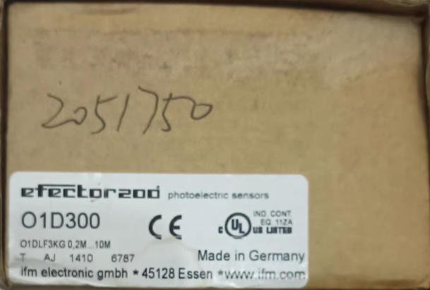 IFM laser distance sensor O1D300 2 01D300