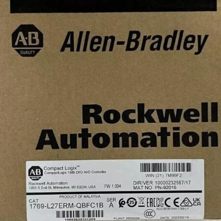Allen Bradley controller 1769-L27ERM-QBFC1B