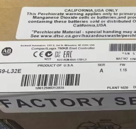 Allen Bradley Rockwell 1769-L32E CPU processor module