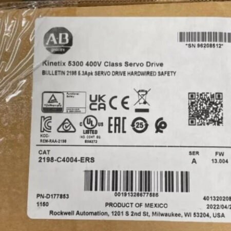 ALLEN-RRADLEY 2198-C4004-ERS servo drive