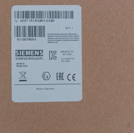 SIEMENS Electronics Module 6ES7151-8AB01-0AB0