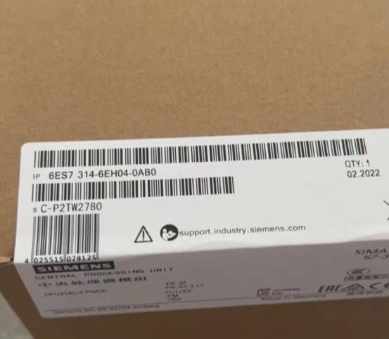 SIEMENS CPU CENTRAL PROCESSING UNIT 6ES7314-6EH04-0AB0 2 6ES7314 6EH04 0AB0