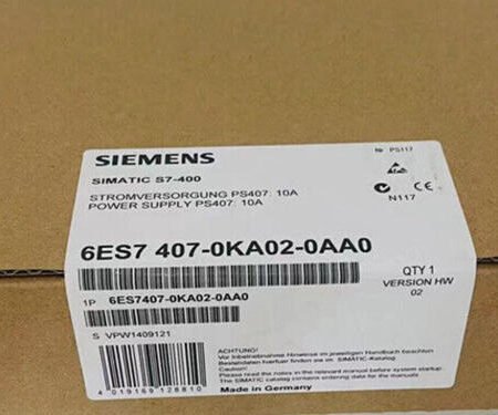 SIEMENS 6ES7407-0KA02-0AA0 Simatic Power Supply