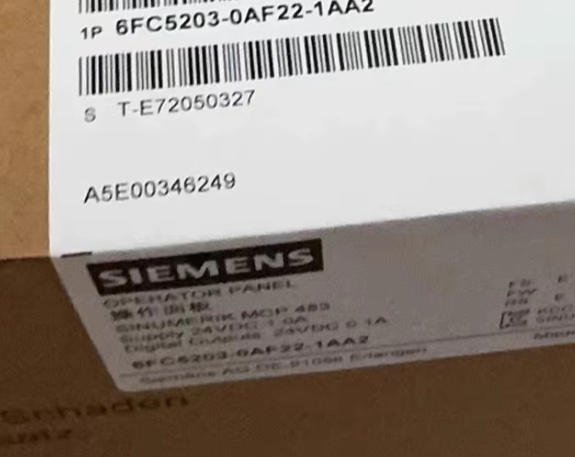 SIEMENS SINUMERIK Machine Control Panel 6FC5203-0AF22-1AA2 2 6FC5203 0AF22 1AA2