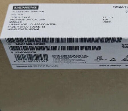 SIEMENS optical link module 6GK1503-3CB00