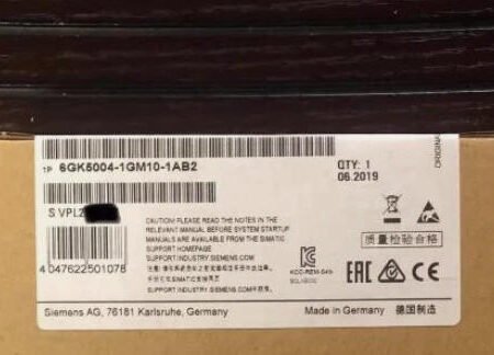 SIEMENS unmanaged Industrial Ethernet Switch 6GK5004-1GM10-1AB2