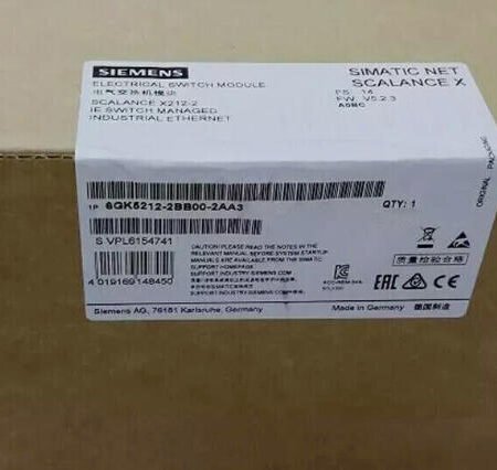 SIEMENS managed IE switch 6GK5212-2BB00-2AA3