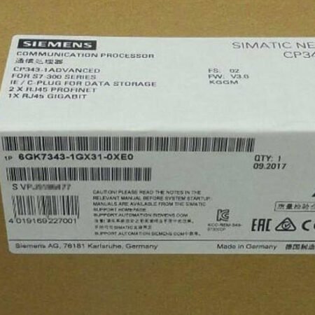 SIEMENS 6GK7343-1GX31-0XE0 S7-300 Communications Processor