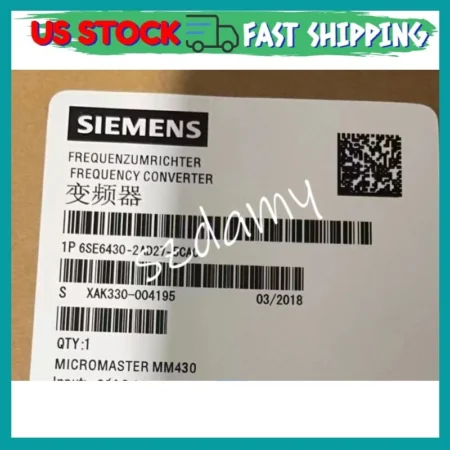 Siemens 6SE6 430-2AD27-5CA0 MICROMASTER 6SE6430-2AD27-5CA0 Module Fast Shipping