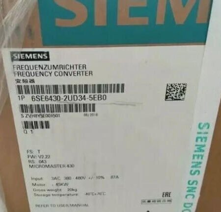 SIEMENS Frequency Converter 6SE6430-2UD34-5EB0