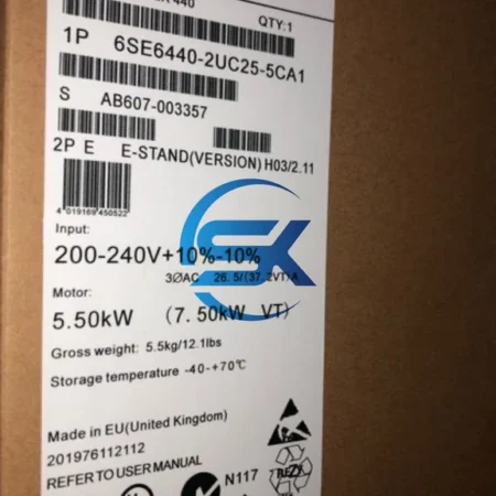 6SE6440-2UC25-5CA1 1PCS NEW SIEMENS MICROMASTER 440, 6SE6440-2UC25-5CA1 Inverter