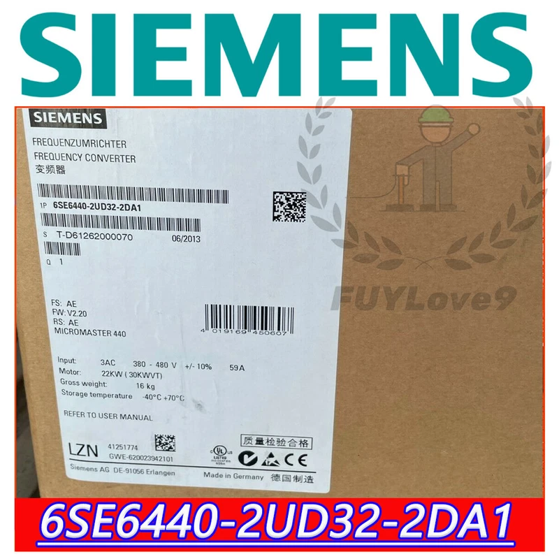 high quality Siemens 6SE6 440-2UD32-2DA1 6SE6440-2UD32-2DA1 Brand New, inverter 2 6SE6440 2UD32 2DA1 0