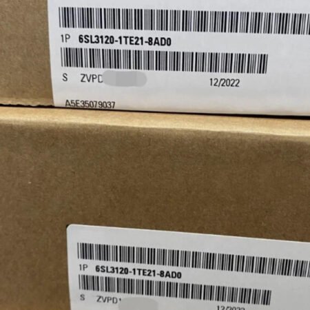 SIEMENS SINAMICS S120 single motor module 6SL3120-1TE21-8AD0
