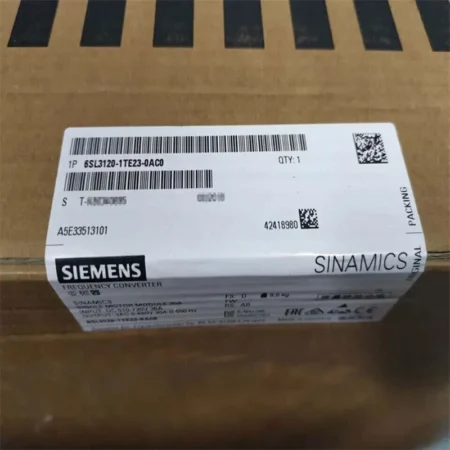 6SL3120-1TE23-0AC0 New Siemens S120 SINGLE MOTOR MODULE 6SL3120-1TE23-0AC0 IPCS