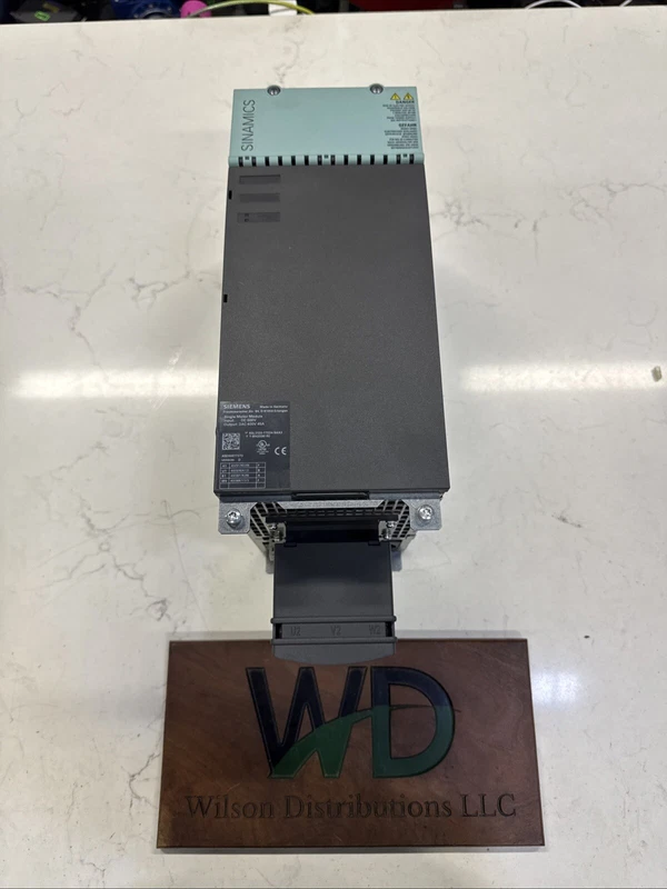 Siemens 6SL3120-1TE24-5AA3 Single Motor Module 45 Amp Input 600V Output 400V 3AC 2 6SL3120 1TE24 5AA3 0