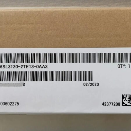 SIEMENS SINAMICS S120 DOUBLE MOTOR MODULE 6SL3120-2TE13-0AA3