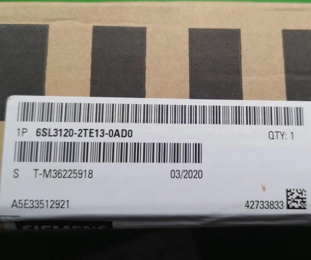 SIEMENS SINAMICS S120 DOUBLE MOTOR MODULE 6SL3120-2TE13-0AD0 2 6SL3120 2TE13 0AD0