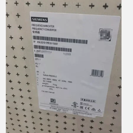 6SL3210-1PE32-1UL0 1P NEW SIEMENS SINAMICS G120 Power Module 6SL3210-1PE32-1UL0