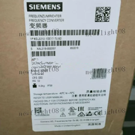 6SL3210-1SE17-7UA0 NEW SIEMENS SINAMICS S120 6SL3210-1SE17-7UA0 Power Module