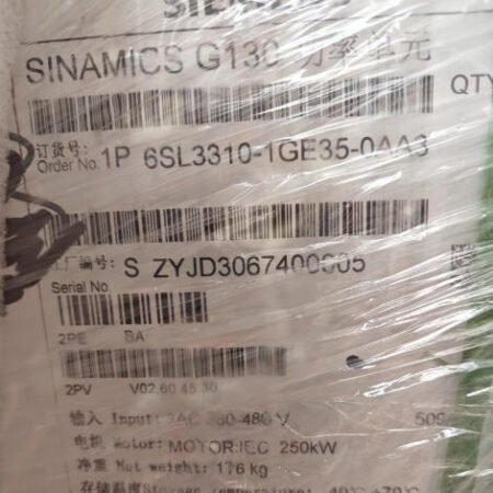 SIEMENS SINAMICS g120 power module 6SL3310-1GE35-0AA3