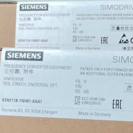 SIEMENS control card 6SN1118-0NH01-0AA1